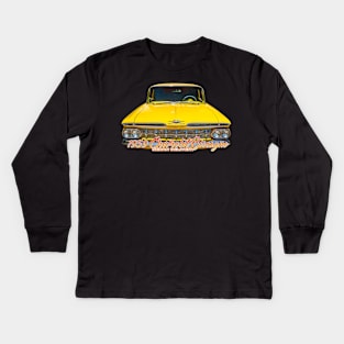 1959 Chevrolet Biscayne Sedan Delivery Kids Long Sleeve T-Shirt